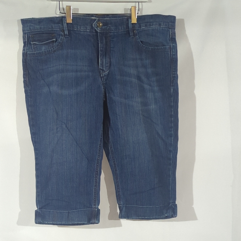 Old Navy Women's Cropped Jeans in Indigo